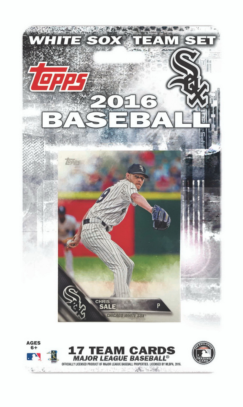 C & I Collectables进口代理批发 芝加哥白袜队 Topps 球队套装 - 2016 CO