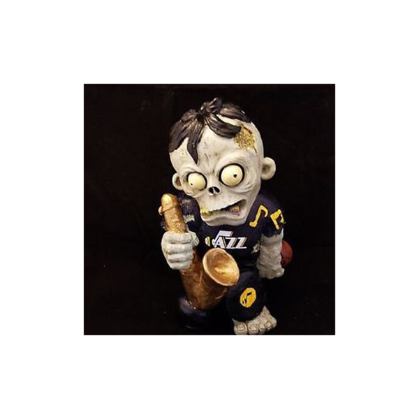 Forever Collectibles Utah Jazz Zombie Figurine - Thematic CO
