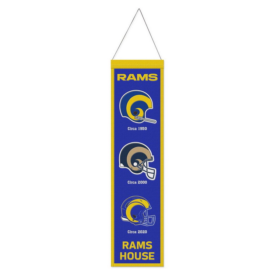 Los Angeles Rams Banner Wool 24x38 Dynasty Champ Design - Special