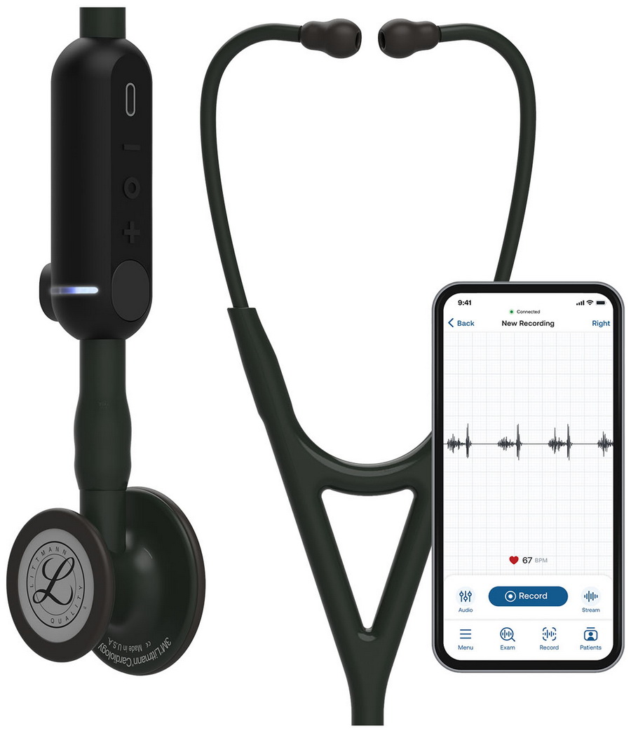 酷牌库|商品详情-Littmann进口代理批发 Littmann L8480BE 3M LittmanCORE 数字听诊器