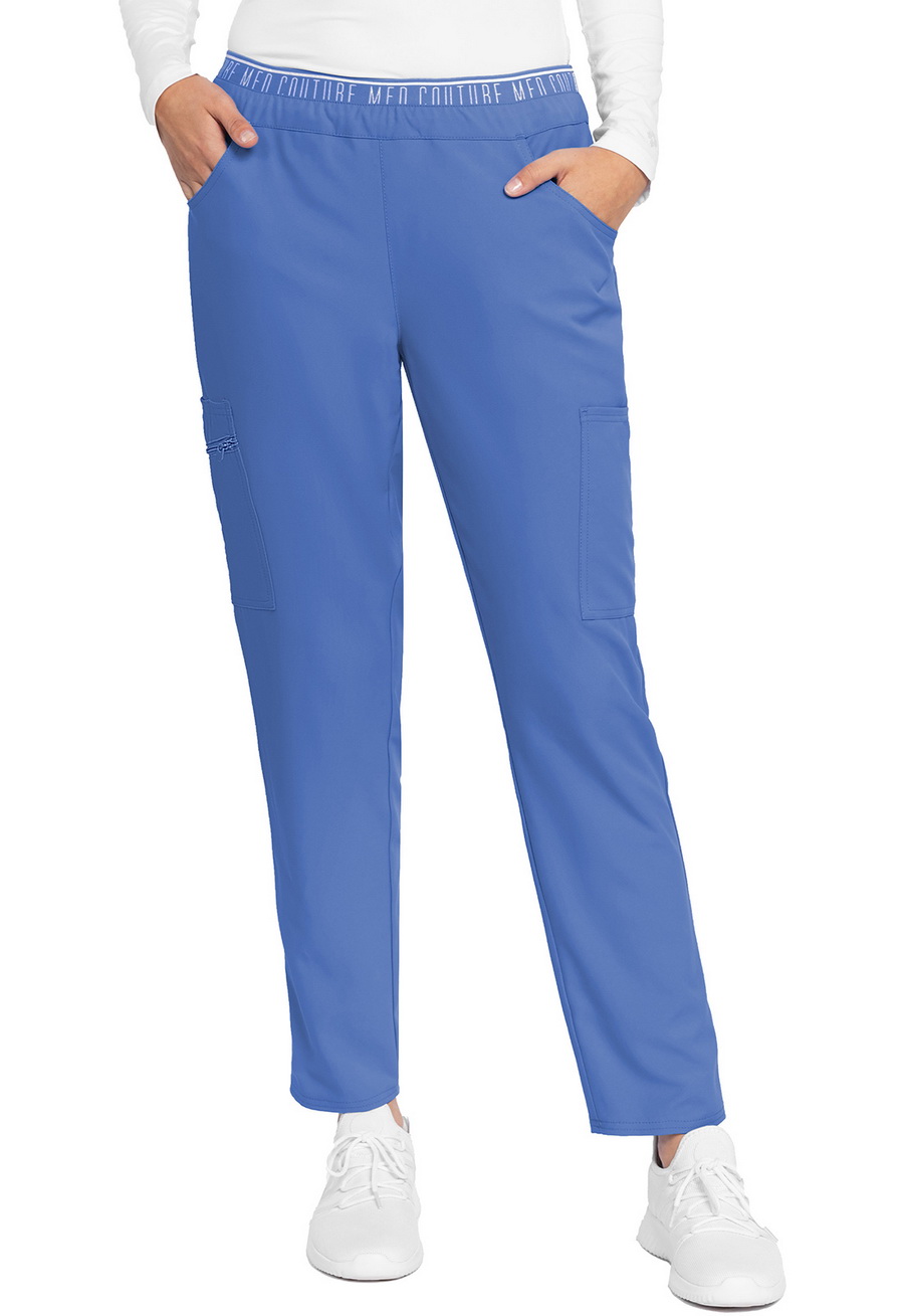 Mid Rise Tapered Leg Pull-on Pant :: TALL