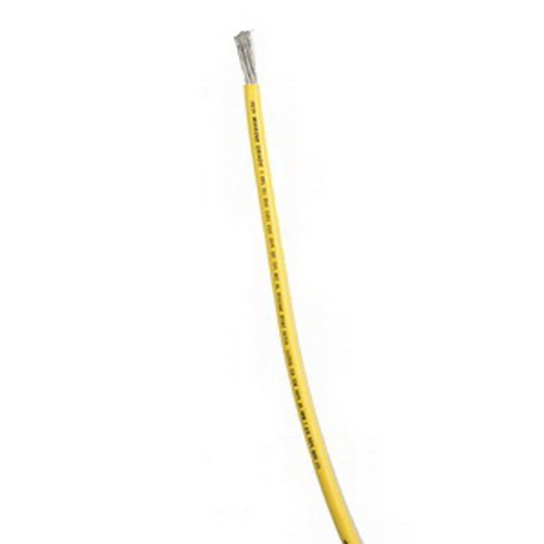 Ancor Marine Grade Tinned Boat Battery Cable Wire 2/0 YELLOW 25' Minimum
