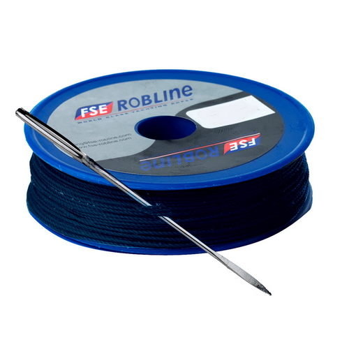 FSE Robline进口代理批发 Robline 打蜡鞭打绳套件 - 0.8mm x 40M - 深海军蓝色