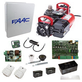 FAAC进口代理批发 FAAC 108710.5 - 24Vdc S800H 地下液压平开门操作器全套套件