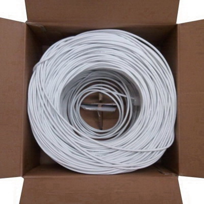 Commodity Cables进口代理批发 商品电缆 Cat5E 350 Cmp 24/4 1000' 白色拉箱静压室