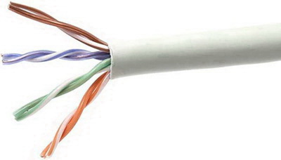 酷牌库|商品详情-Commodity Cables进口代理批发 商品电缆 Cat5E 350 Cmp 24/4 1000' 白色拉箱静压室