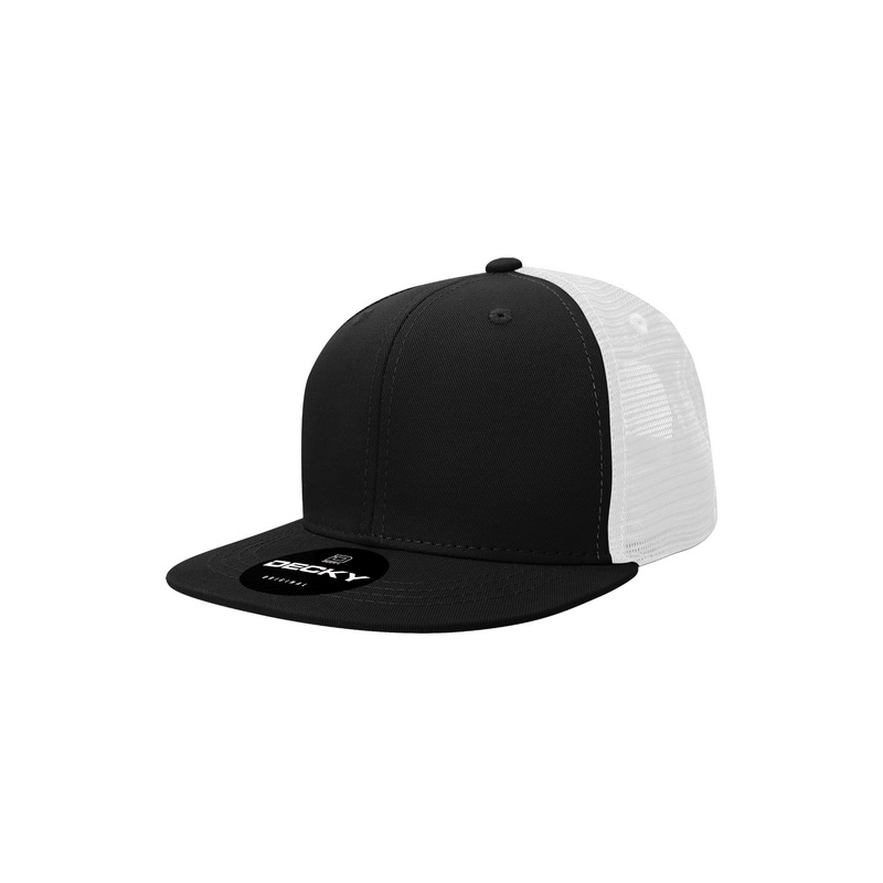 Decky 5010 Youth 6 Panel High Profile Structured Cotton Trucker Hat ...