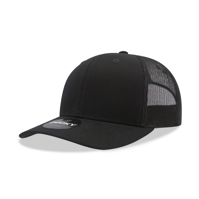 Decky 5019 Youth 6 Panel Mid Profile Structured Cotton Trucker