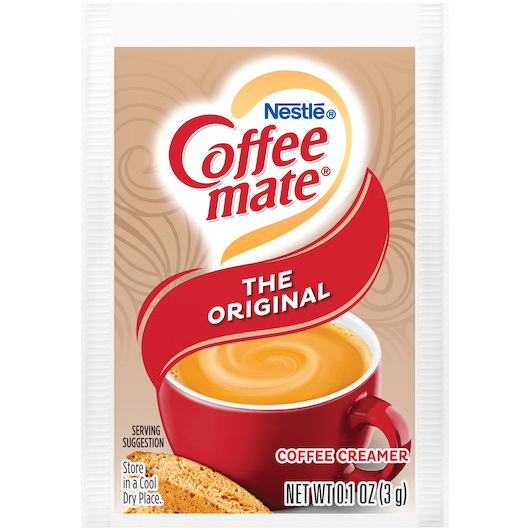 酷牌库|商品详情-Coffee-Mate进口代理批发 Coffee-Mate 原创单份奶精粉，0.1 盎司，每箱 1000 粒