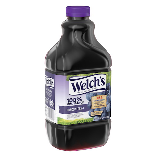 酷牌库|商品详情-Welch's进口代理批发 Welch's 100% 紫葡萄塑料汁，64 液量盎司，每箱 8 件