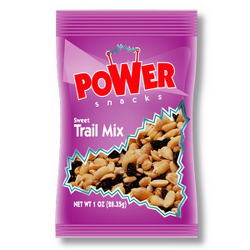 Power Snacks进口代理批发 Power Snacks Mix Sweet Trail，1 盎司，每箱 150 粒