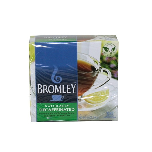 酷牌库|商品详情-Bromley进口代理批发 Bromley 茶 Bromley 无咖啡因袋装，100 片，每箱 5 片