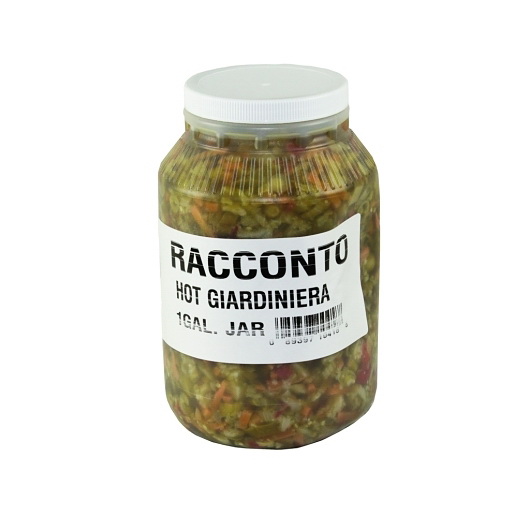 Racconto进口代理批发 Tale Peppers Hot Giardiniera，1 加仑，4 适合家庭