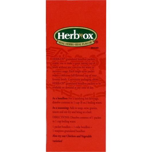 酷牌库|商品详情-Herb Ox进口代理批发 Herb Ox 无钠速溶鸡汤，300 粒，每箱 1 粒