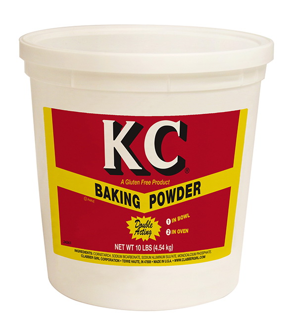 Kc Baking Powder进口代理批发 Kc 泡打粉 烘焙 Kc。粉末，10 磅，每箱 4 个