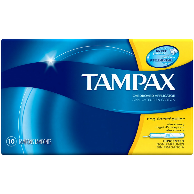 Tampax进口代理批发 Tampax 常规，10 片，每盒 12 片，每箱 4 片