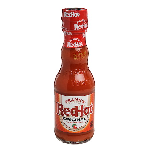 Frank's Redhot进口代理批发 Frank's Redhot 原味红辣椒酱，5 液量盎司，每箱 24 颗