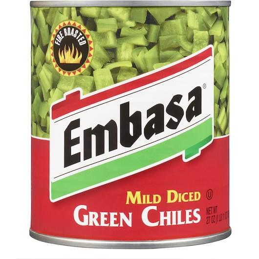 酷牌库|商品详情-Embasa进口代理批发 Embasa Peppers Chile 绿色切丁，27 盎司，每箱 12 个