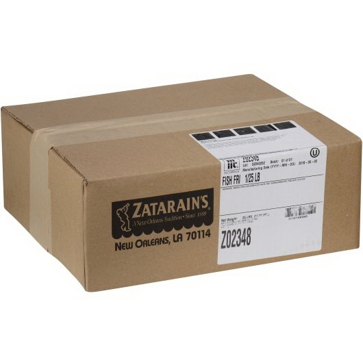 酷牌库|商品详情-Zatarains进口代理批发 Zatarains 炸鱼调味料，25 磅，每箱 1 个