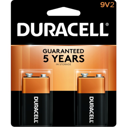 酷牌库|商品详情-Duracell Ultra进口代理批发 Duracell Ultra Duracell Coppertop 9 伏两件装，每件 2 件，每箱 4 件