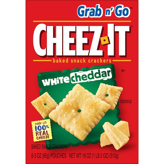 酷牌库|商品详情-Cheez-It进口代理批发 Sunshine Cheez-It 白切达饼干，3 盎司，每箱 6 个