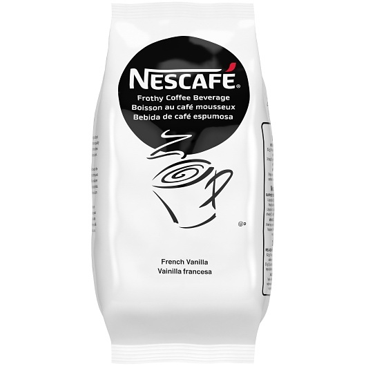 Nescafe进口代理批发 雀巢法式香草卡布奇诺混合装，5.333 盎司，每箱 6 件