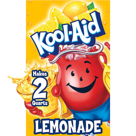 Kool-Aid进口代理批发 Kool-Aid 柠檬水饮料，0.23 盎司，每箱 192 粒