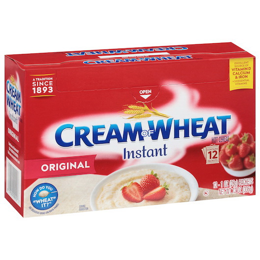 Cream of Wheat Instant Hot Cereal Mixed Berry 1.23 Ounce 6 Packets