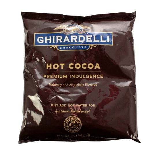 酷牌库|商品详情-Ghirardelli进口代理批发 Ghirardelli 薄荷热可可袋装，32 盎司，每箱 4 件