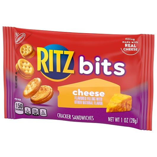 酷牌库|商品详情-Ritz进口代理批发 Ritz 奶酪饼干，1 盎司，每箱 4 块