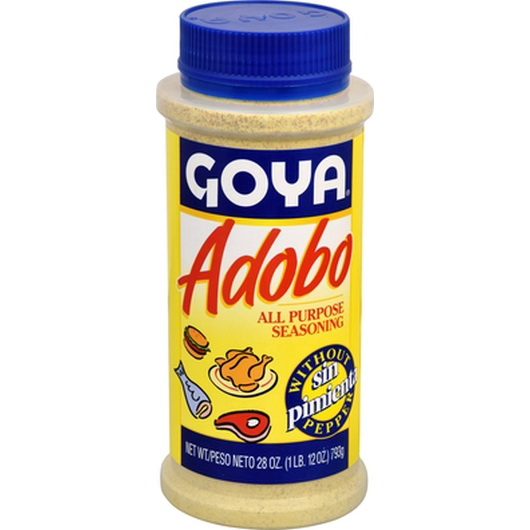 Goya进口代理批发 Goya Adob??o 多用途调味料（不含胡椒），28 盎司，每箱 12 件