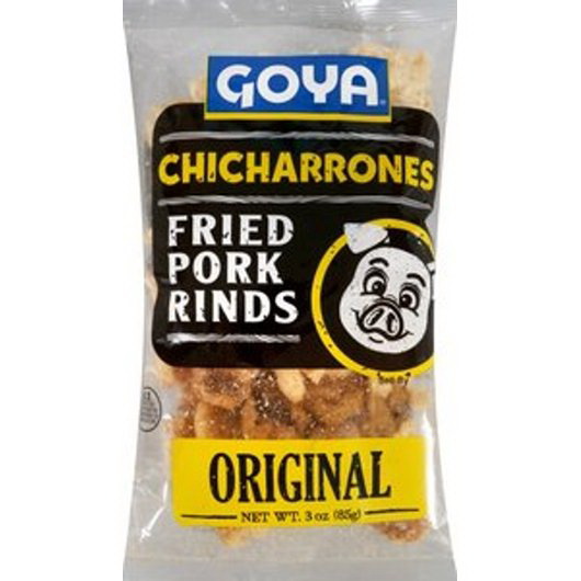 Goya进口代理批发 Goya Chicharrones，3 盎司，每箱 12 粒