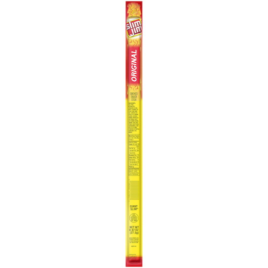 酷牌库|商品详情-Slim Jim进口代理批发 Slim Jim Giant 零食棒，0.97 盎司，每箱 6 根