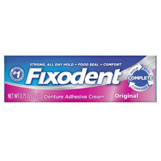 酷牌库|商品详情-Fixodent进口代理批发 Fixodent 管原件，0.75 盎司，每箱 4 个