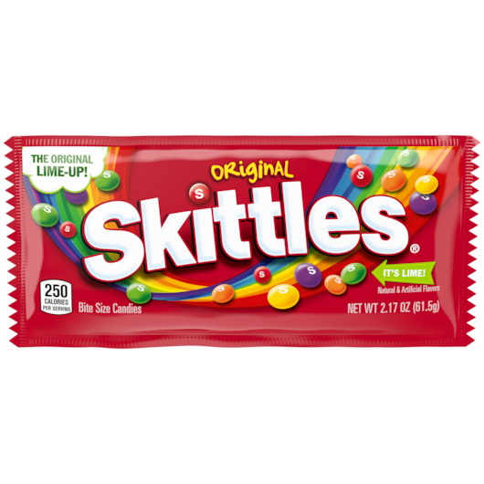 酷牌库|商品详情-Skittles进口代理批发 Skittles 野莓糖果，2.17 盎司，每箱 10 颗