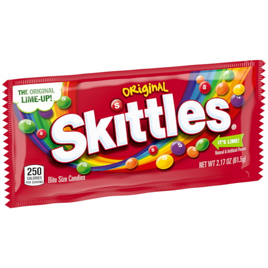 酷牌库|商品详情-Skittles进口代理批发 Skittles 野莓糖果，2.17 盎司，每箱 10 颗