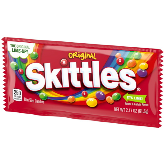 酷牌库|商品详情-Skittles进口代理批发 Skittles 野莓糖果，2.17 盎司，每箱 10 颗