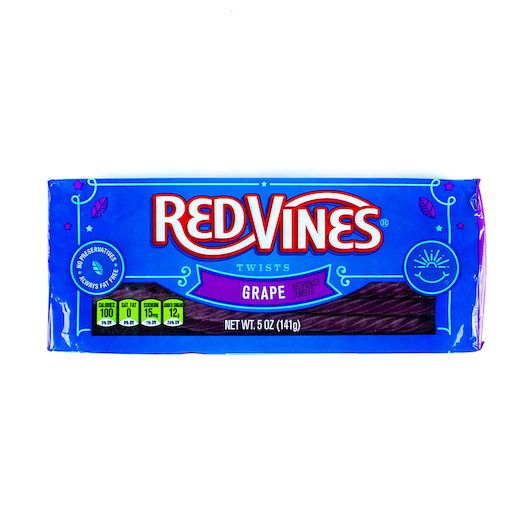 Red Vines进口代理批发 Red Vines Twists 原红，5 盎司，每箱 24 颗