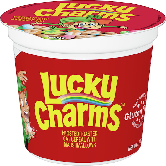 Lucky Charms进口代理批发 Lucky Charms 单份碗装，10.2 盎司，每箱 10 个