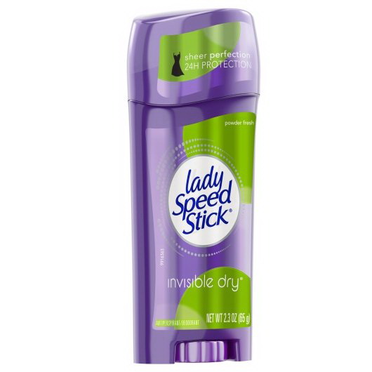 Lady Speed Stick进口代理批发 Lady Speed Stick Lady Speed Stick 隐形干爽止汗剂，2.3 盎司，每箱 2 件