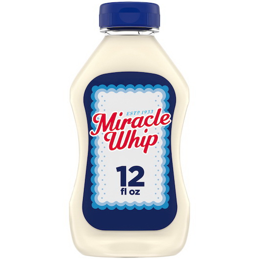 Miracle Whip进口代理批发 Miracle Whip Squeeze 12 盎司，12 液量盎司，每箱 12 件