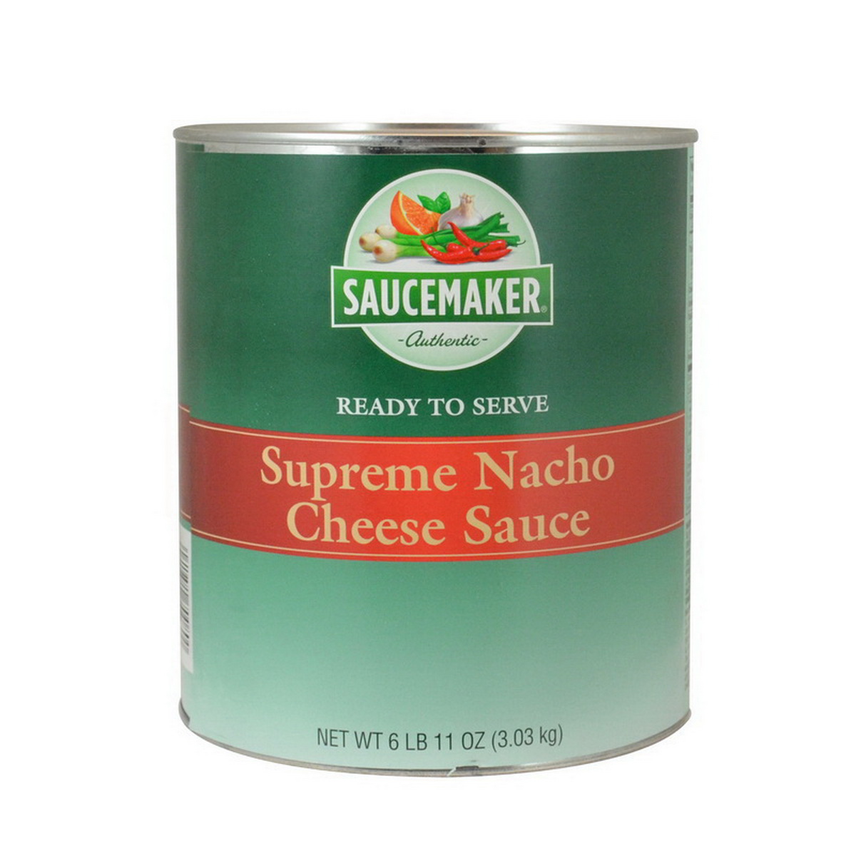 Saucemaker进口代理批发 Saucemaker 奶酪酱 Nacho Supreme 零反式脂肪，107 盎司，每箱 6 件