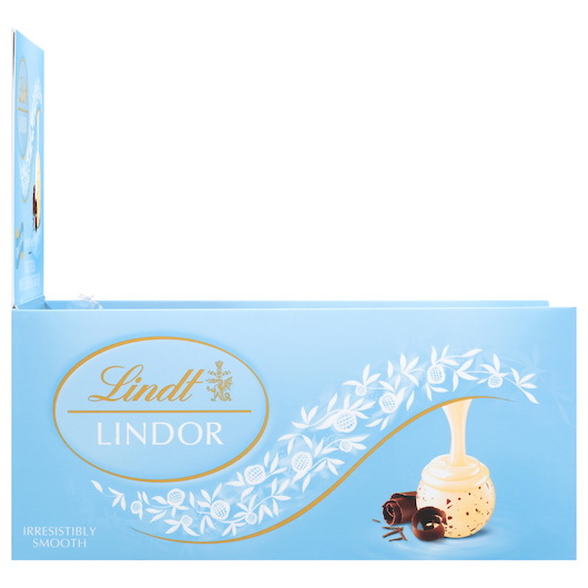 酷牌库|商品详情-Lindor进口代理批发 Lindor 巧克力松露 Stracciatella Changemaker，0.42 盎司，每箱 12 颗