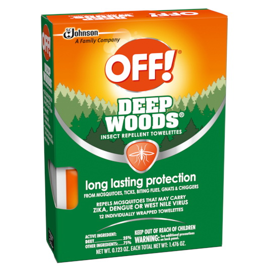 酷牌库|商品详情-OFF!进口代理批发 Off Deep Woods Off 毛巾 12 片、12 片、每箱 12 片