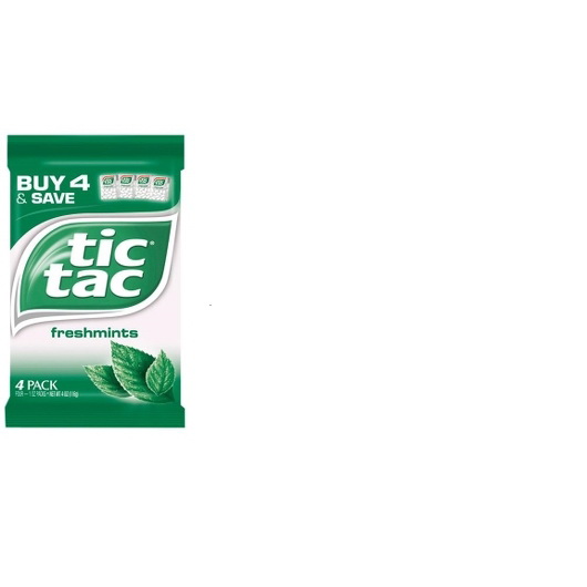 Tic Tac进口代理批发 Tic Tac 糖果大包装新鲜薄荷，4 盎司，每箱 2 颗