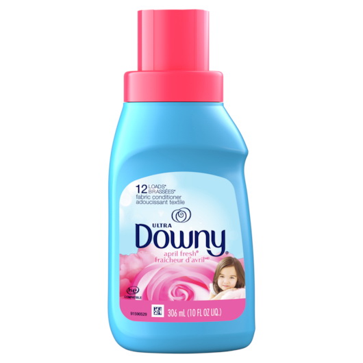 Downy进口代理批发 Downy 12 包 April Fresh 液体织物调理剂，10 液量盎司，每箱 12 件