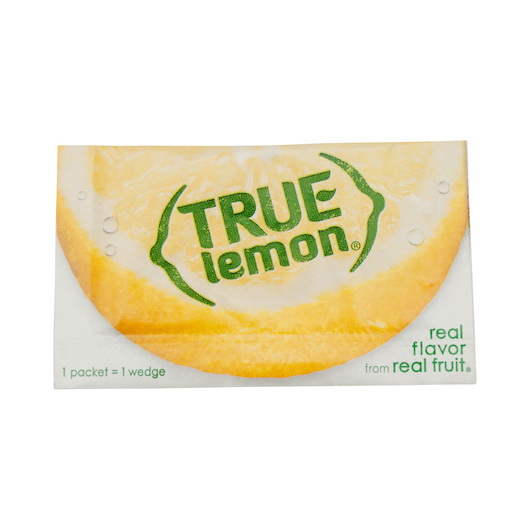 True Citrus进口代理批发 True Citrus True Citrus，犹太洁食，散装，柠檬饮料混合物，0.8 克，每箱 500 个