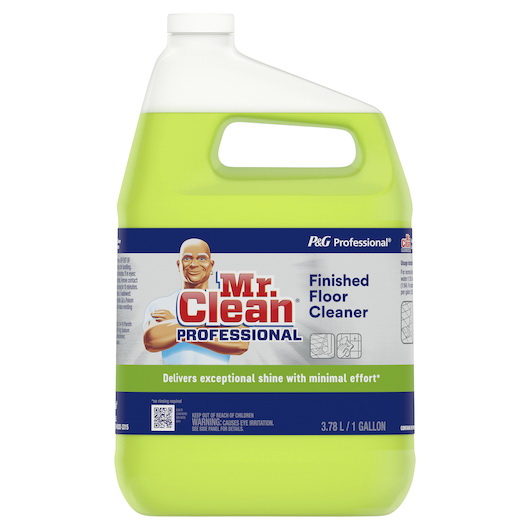 Mr. Clean Professional进口代理批发 Mr. Clean 专业成品地板清洁剂浓缩液，1 加仑，每箱 3 件