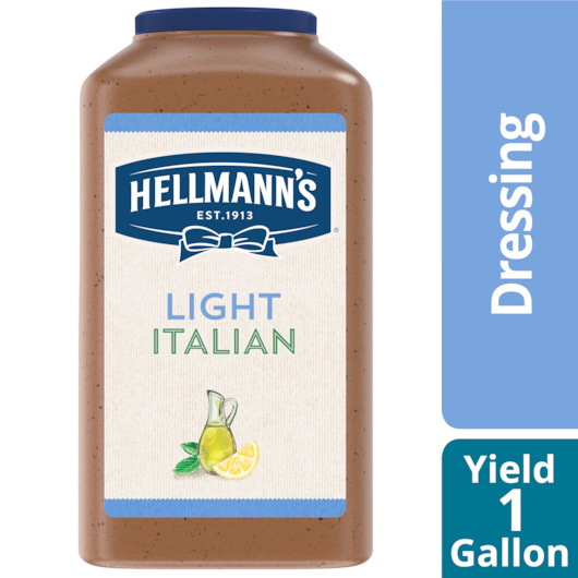 酷牌库|商品详情-Hellmann's进口代理批发 Hellmann's 淡味意大利酱，1 加仑，每箱 4 件