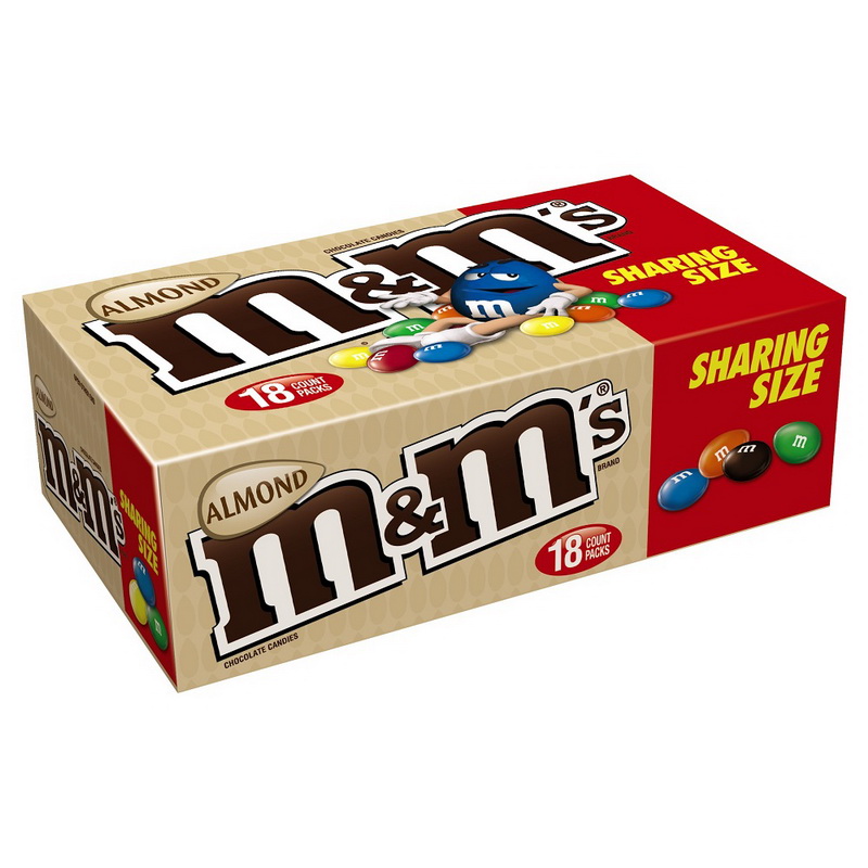 M and MS Caramel Chocolate Candies - Sharing size, 2.83 Ounce -- 144 per Case